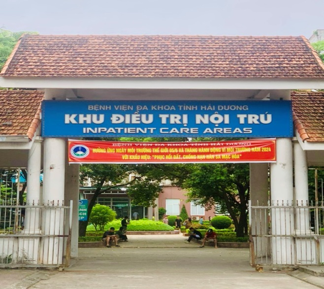 Các hoạt động hưởng ứng Ngày môi trường thế giới (05/6), Tháng hành động vì môi trường 2024 của Bệnh viện Đa khoa tỉnh Hải Dương